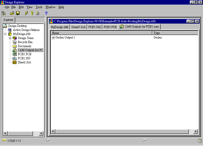 按下 Finish鈕結(jié)束Gerber輸出文件全部設(shè)置工作。