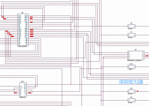 圖紙沒有層次的概念，不管電路有多復(fù)雜，只有一張平面圖。