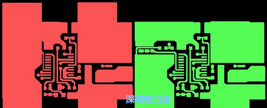 此操作可使文件中大部分的焊盤輸出后仍為焊盤，不會成為線性焊盤，并且不會產(chǎn)生像下圖一樣的短路情況