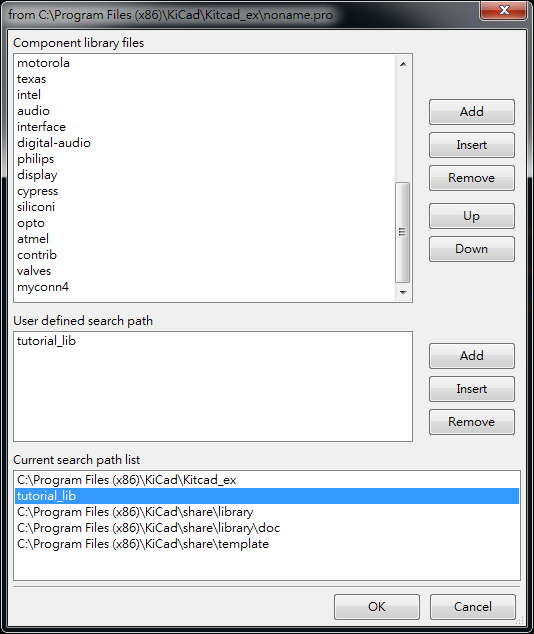 上下兩個(gè)視窗都Add 你的library ，在library browser 就可以找到你的library