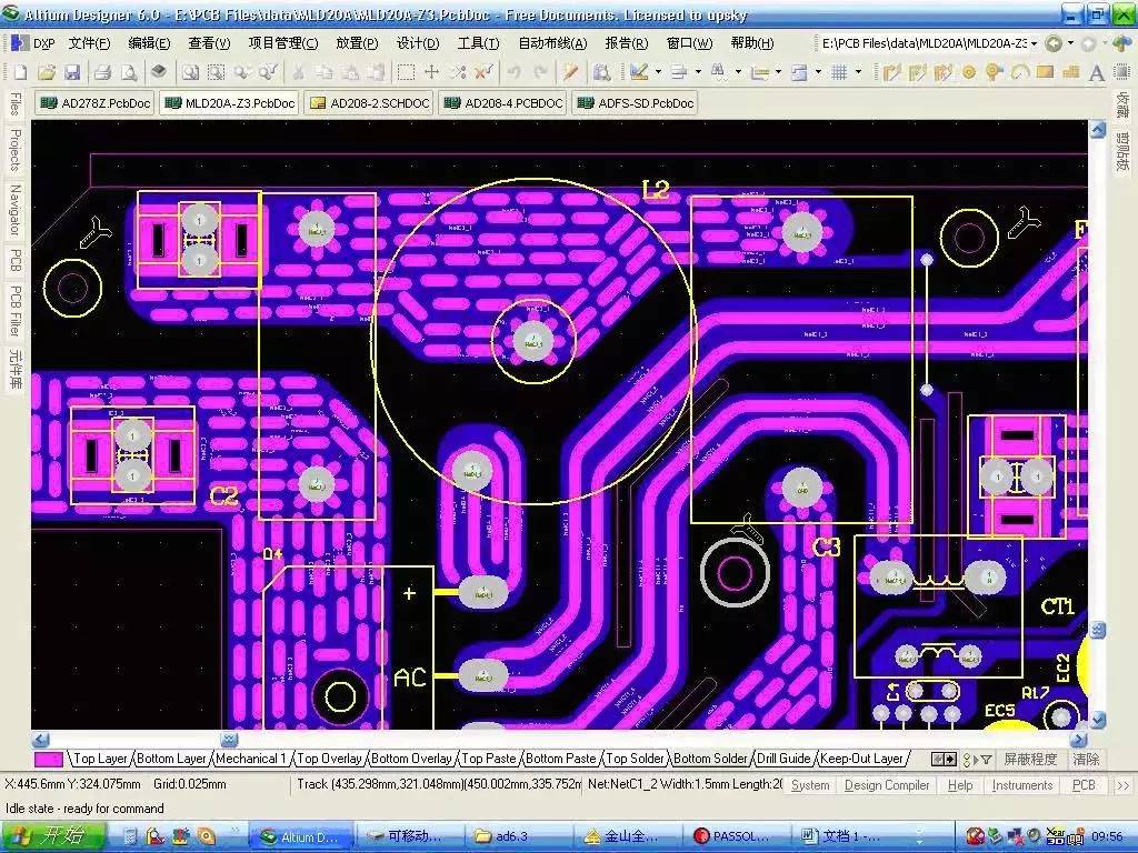 在實(shí)際PCB設(shè)計(jì)中，每條導(dǎo)線還會受到焊盤和過孔的影響